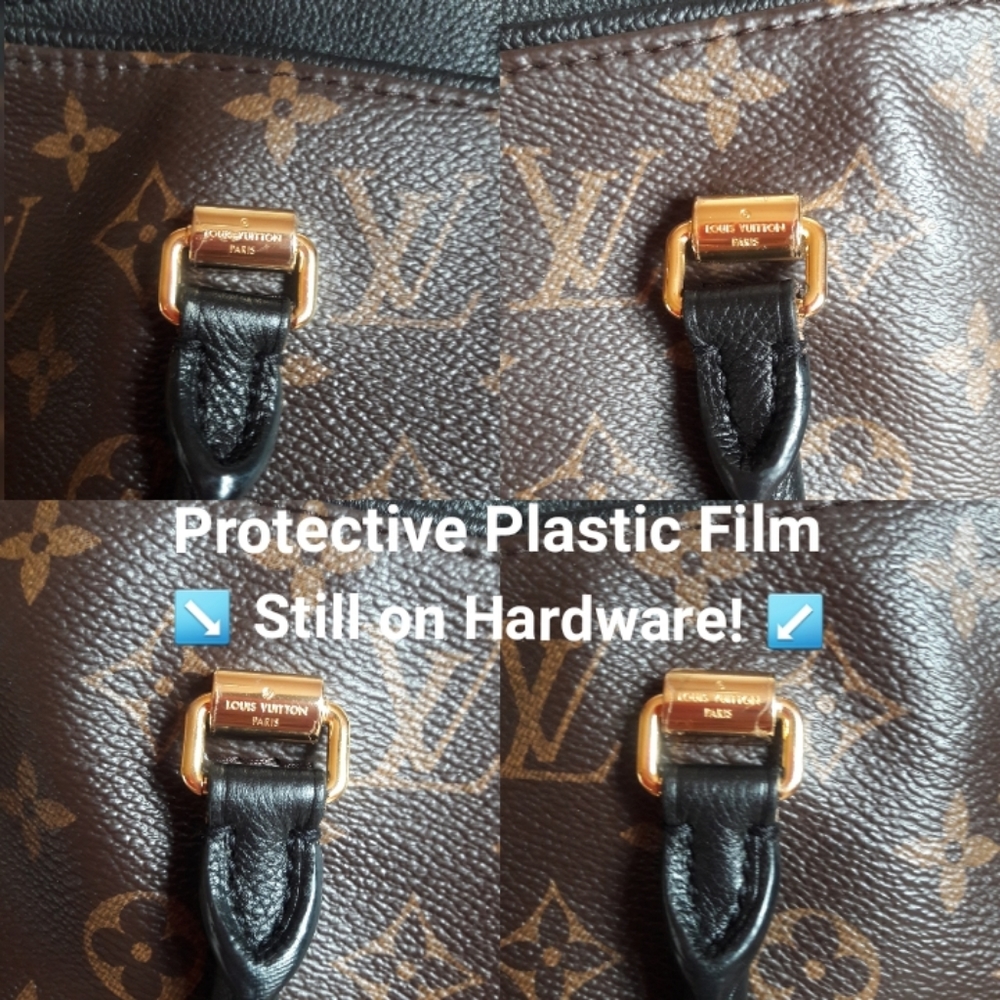 TRADED โค๏ธ Louis Vuitton Pallas MM Noir Calfskin - Picture 8 of 16